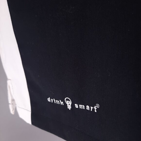 Canadian Club Whiskey Black Camp Shirt Men's Size XL Embroidered Spell out - Picture 5 of 9